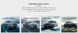 BMW Access auto subscription service