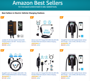 Amazon best sellers EV charging stations