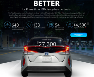 Toyota Prius Prime - website-specs-photo