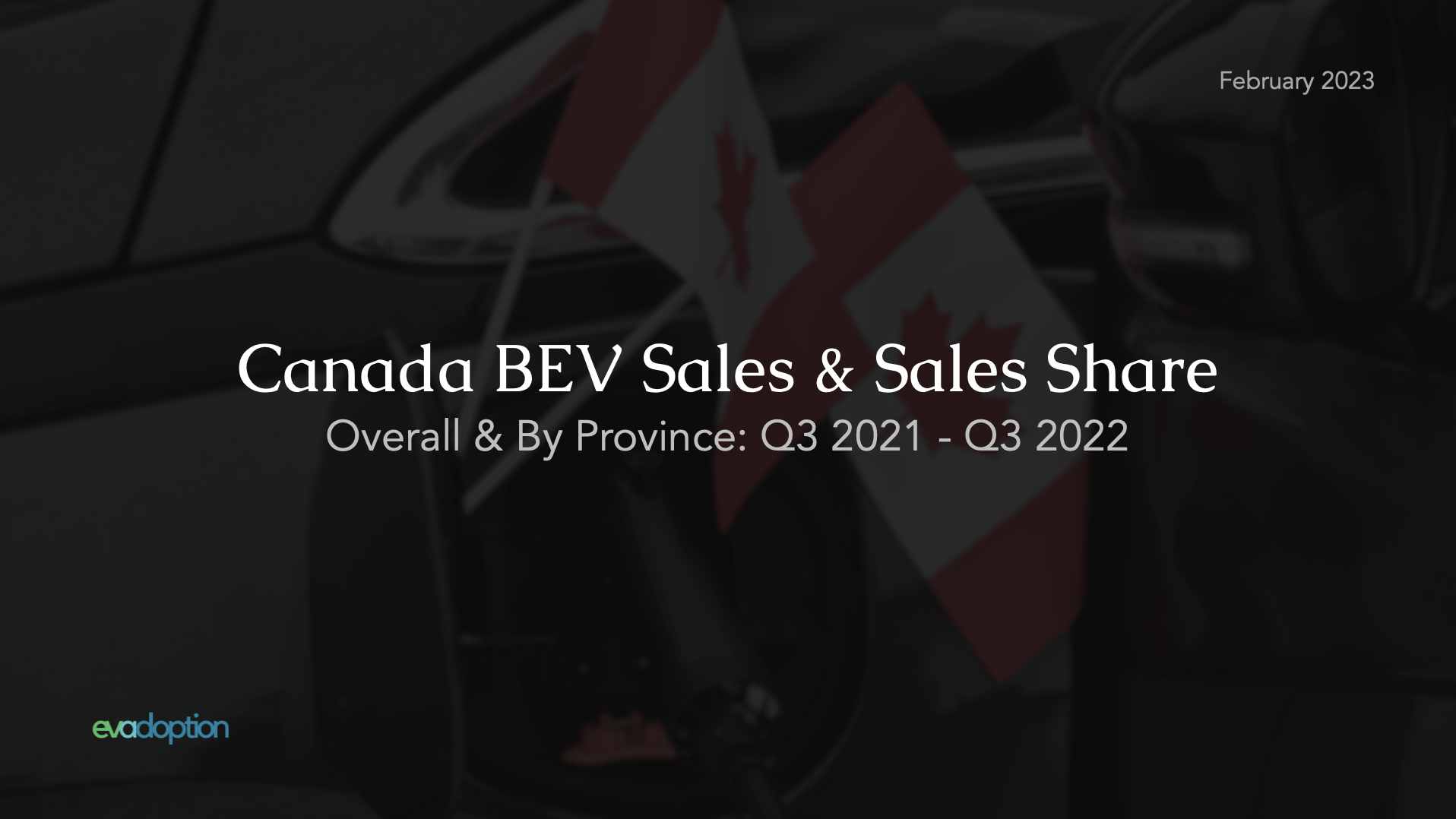 Cover – Canada BEV Sales & Sales Share | Report